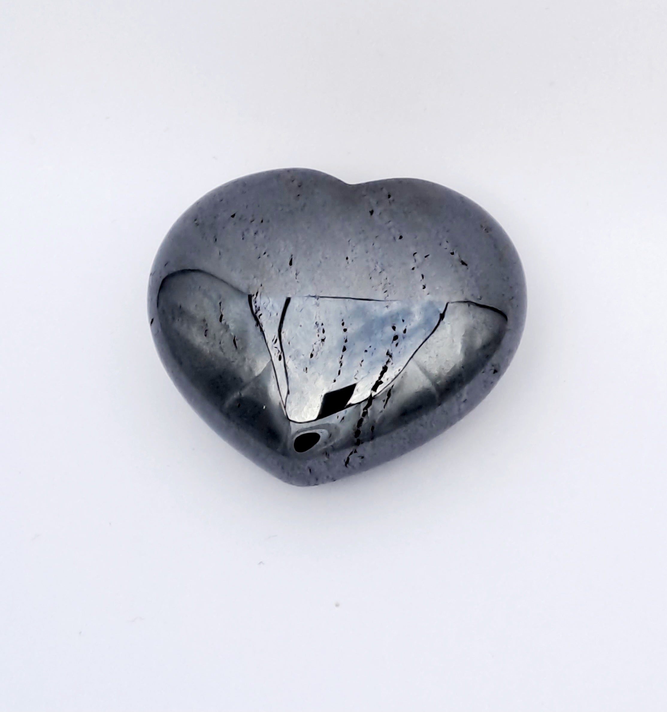 Hematiet edelsteen hart 4,5 cm