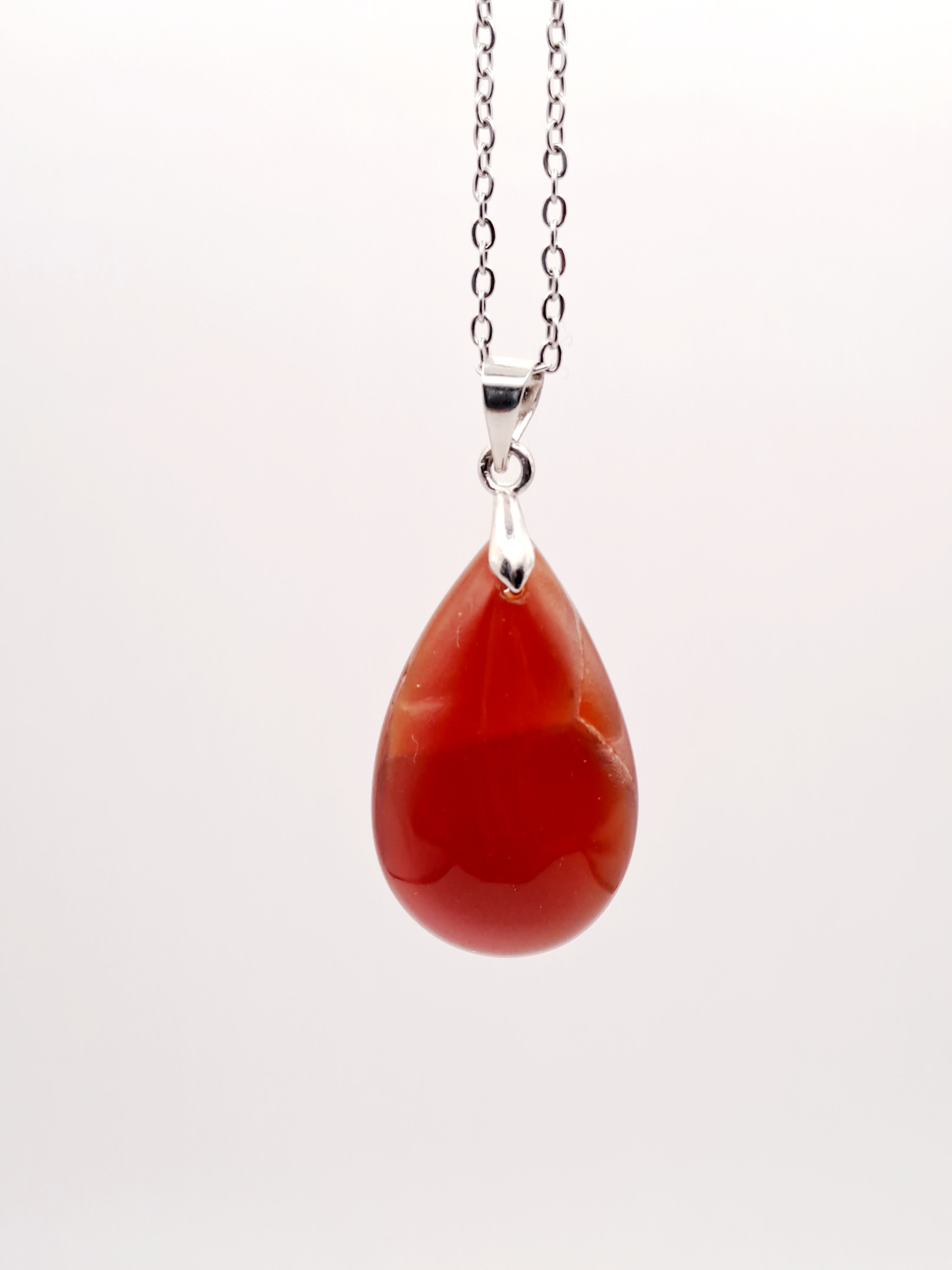Ketting met Carneool druppel