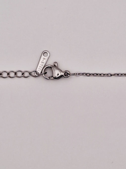 Amethist dubbeleinder ketting