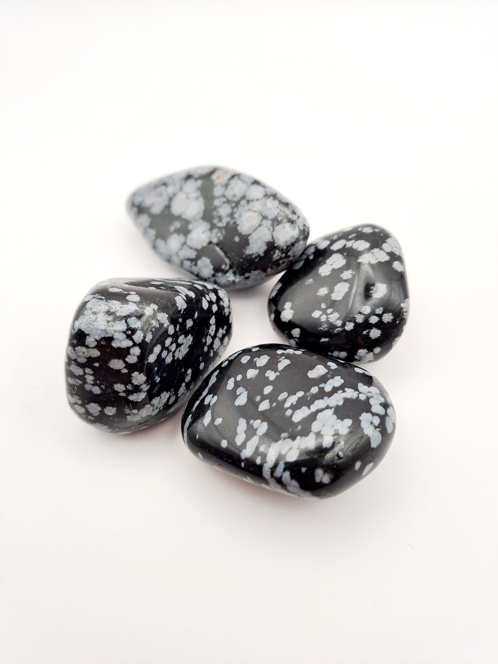 Sneeuwvlok Obsidiaan 2 tot 3 cm