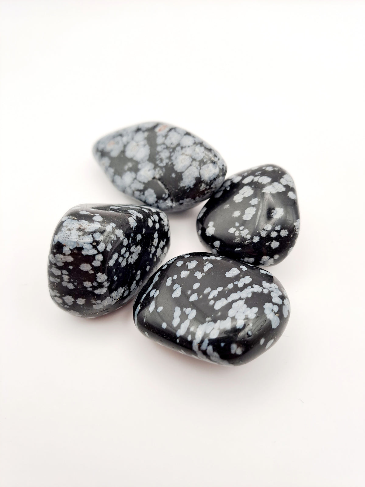 Sneeuwvlok Obsidiaan 2 tot 3 cm