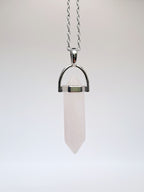 Rozenkwarts dubbeleinder ketting