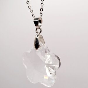 Feng Shui ketting bloemhanger Bergkristal