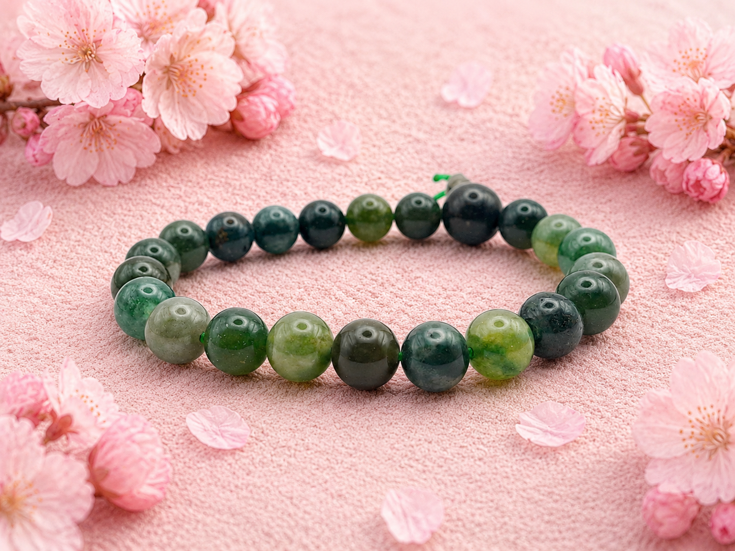 Mosagaat powerbead armband