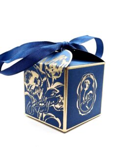 Mysterybox met een trommelsteen