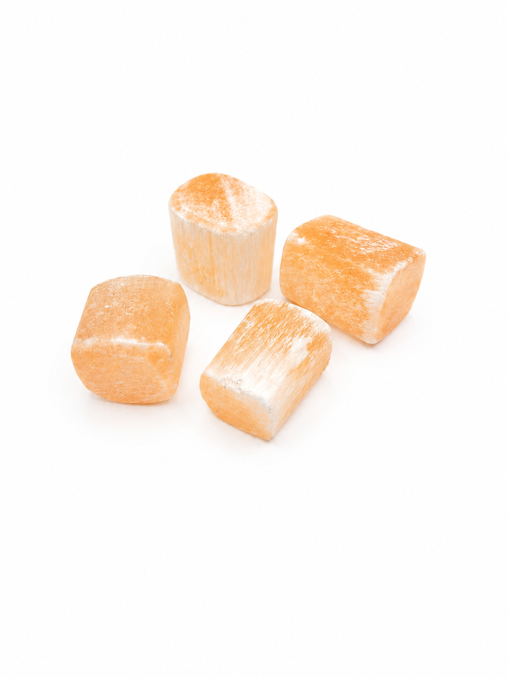 Oranje Seleniet trommelsteen 1,5 tot 3 cm