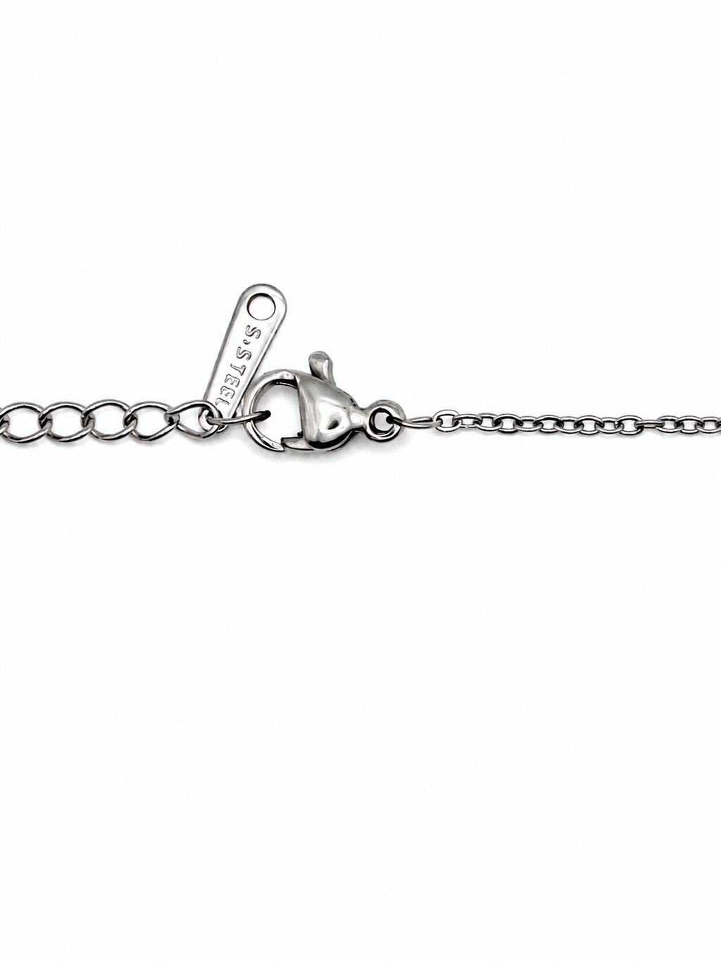 Ketting met hanger hart van Rozenkwarts
