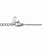 Ketting met hanger hart van Rozenkwarts